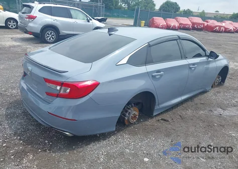 2022 Honda Accord Sport из США, поврежденный, VIN 1HGCV1F34NA122000